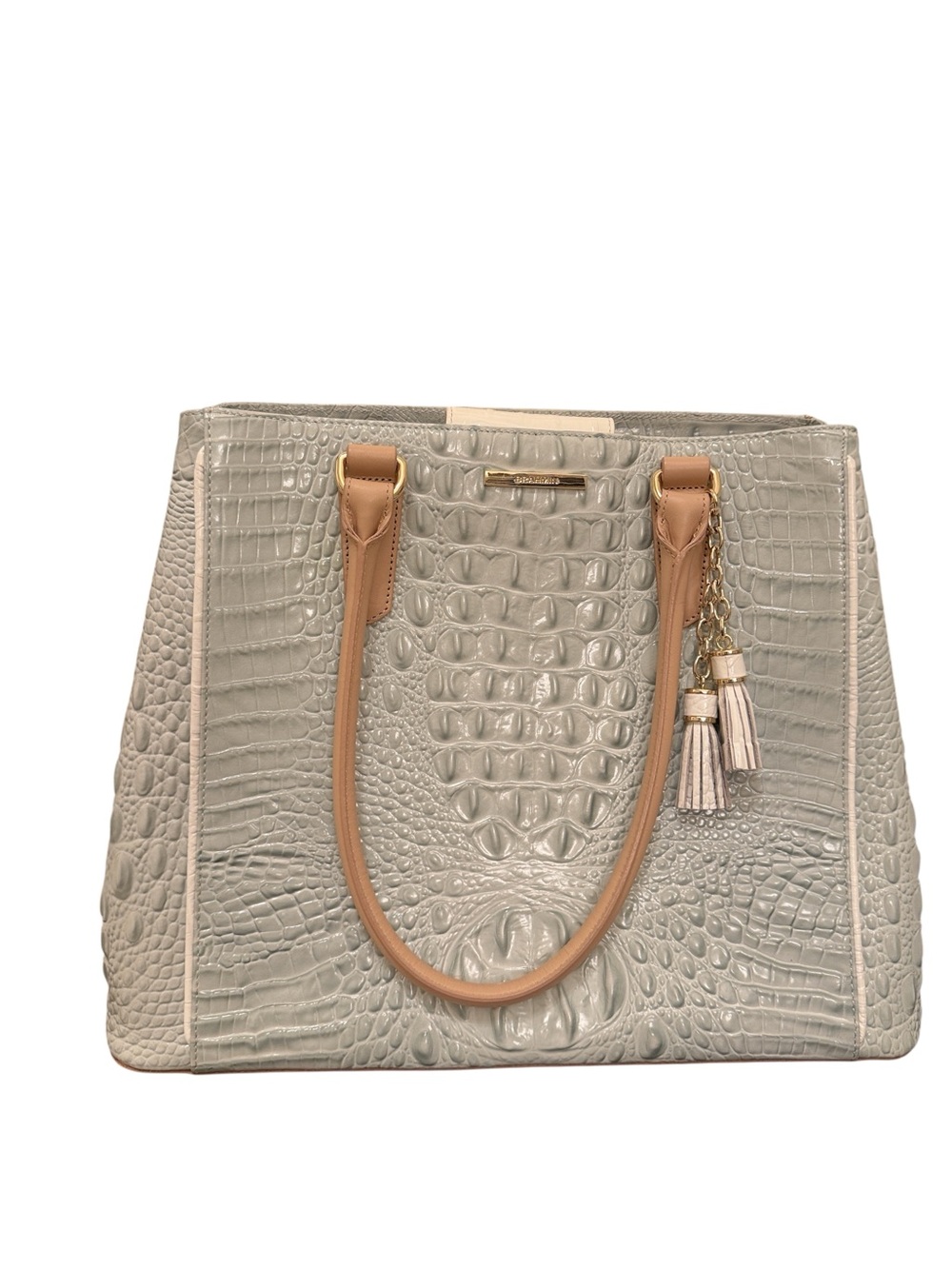 Brahmin Joan Tote-Sea Glass Tri-Color